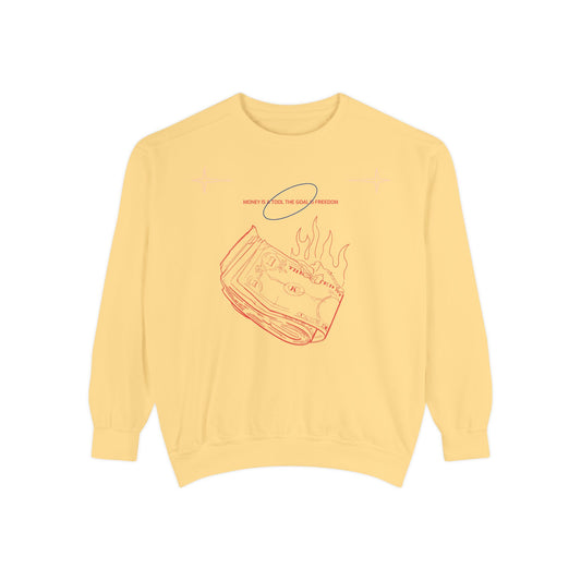 Cosmic Vibes Sweatshirt - Relaxed Unisex Apparel, Perfect for Cozy Nights, Gift for Friends, Astrology-Inspired Fashion, Casual Wear