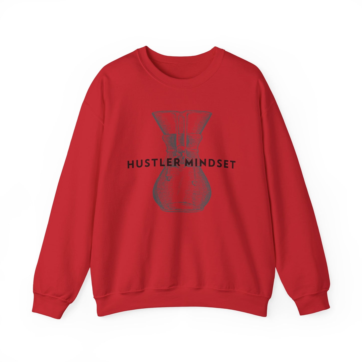 Hustler Mindset Sweatshirt | Cozy Unisex Crewneck for Entrepreneurs, Casual Wear, Gift for Motivators, Inspirational Apparel