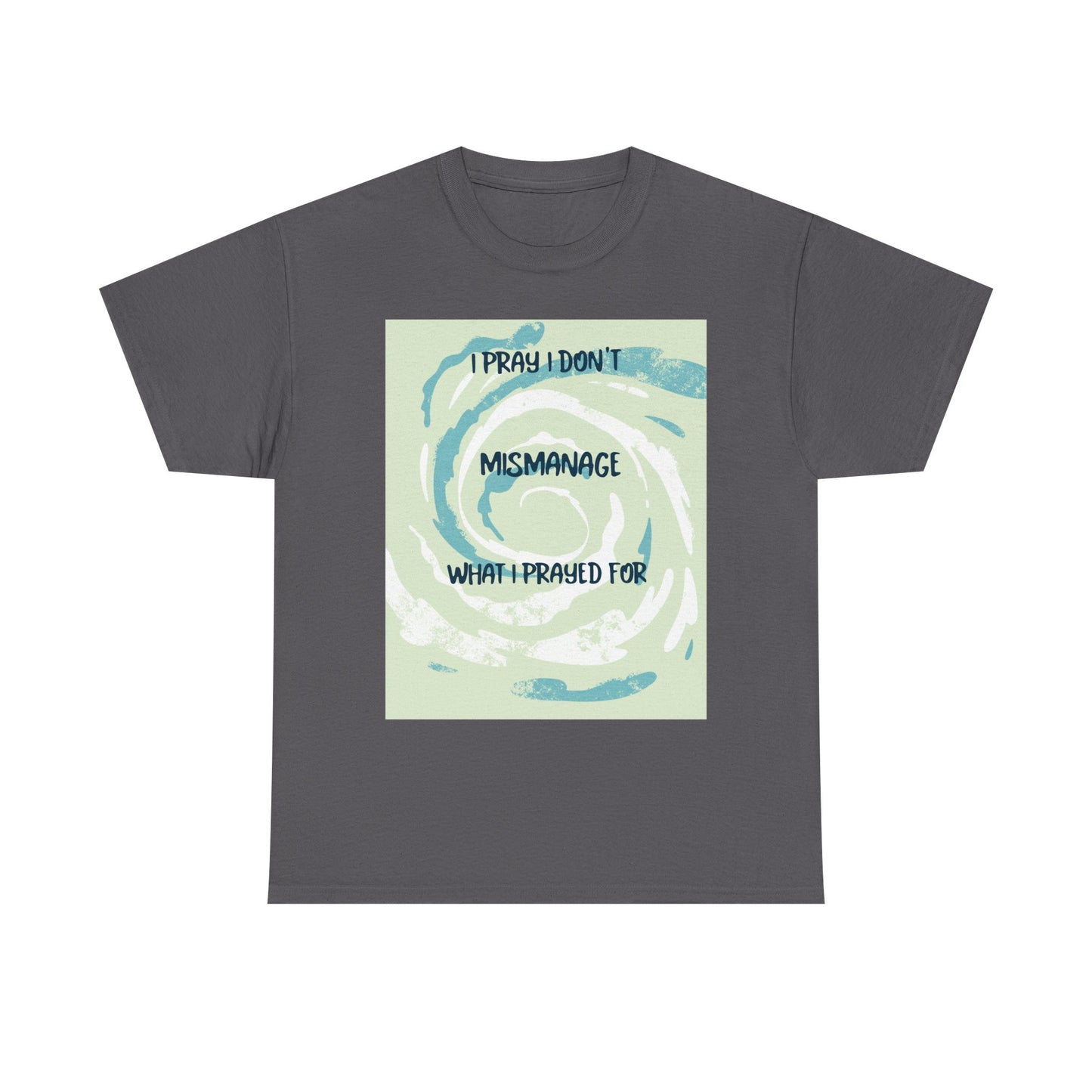 Inspirational Unisex Heavy Cotton Tee, Motivational T-Shirt, Casual Wear, Unique Gift, Faith-Based Apparel