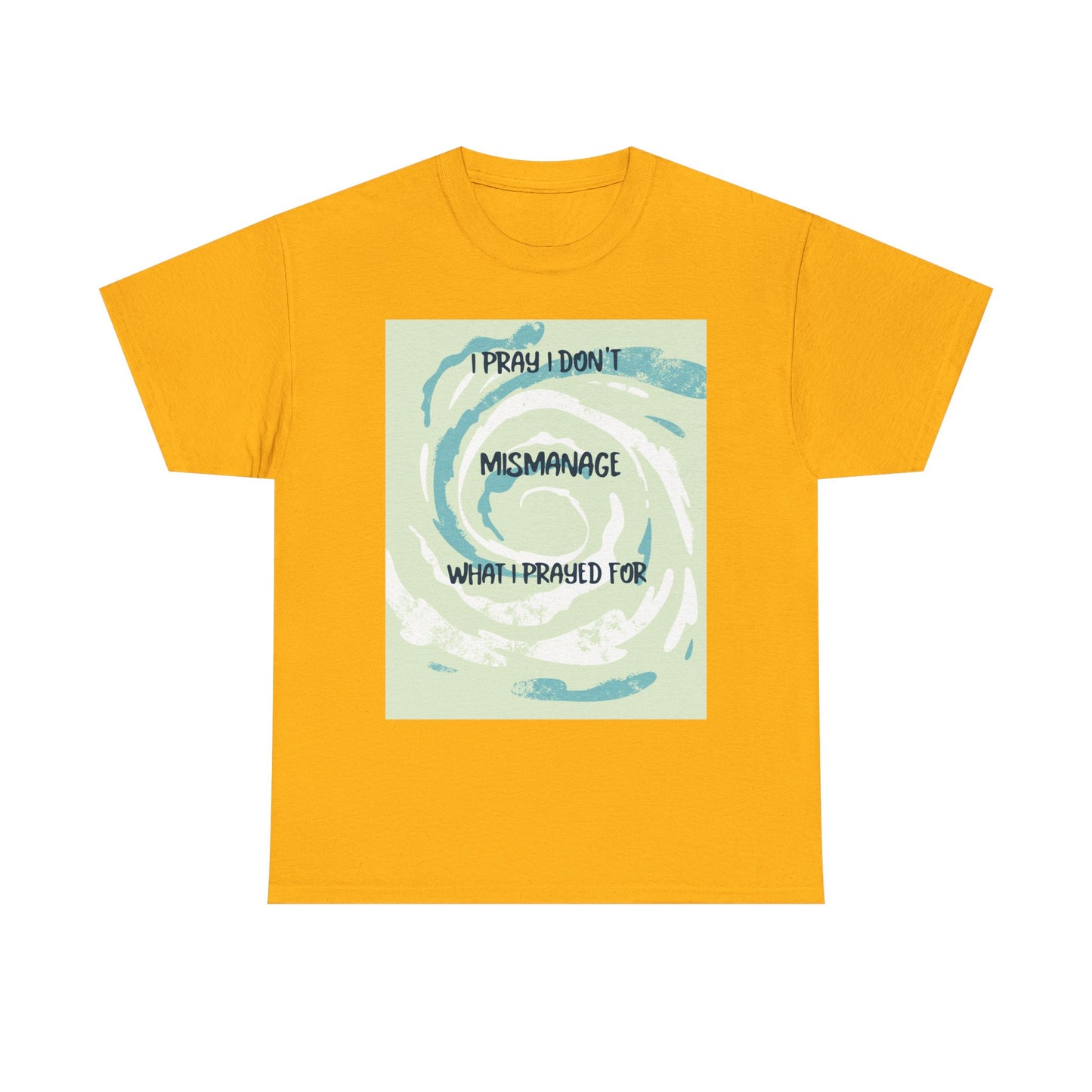 Inspirational Unisex Heavy Cotton Tee, Motivational T-Shirt, Casual Wear, Unique Gift, Faith-Based Apparel