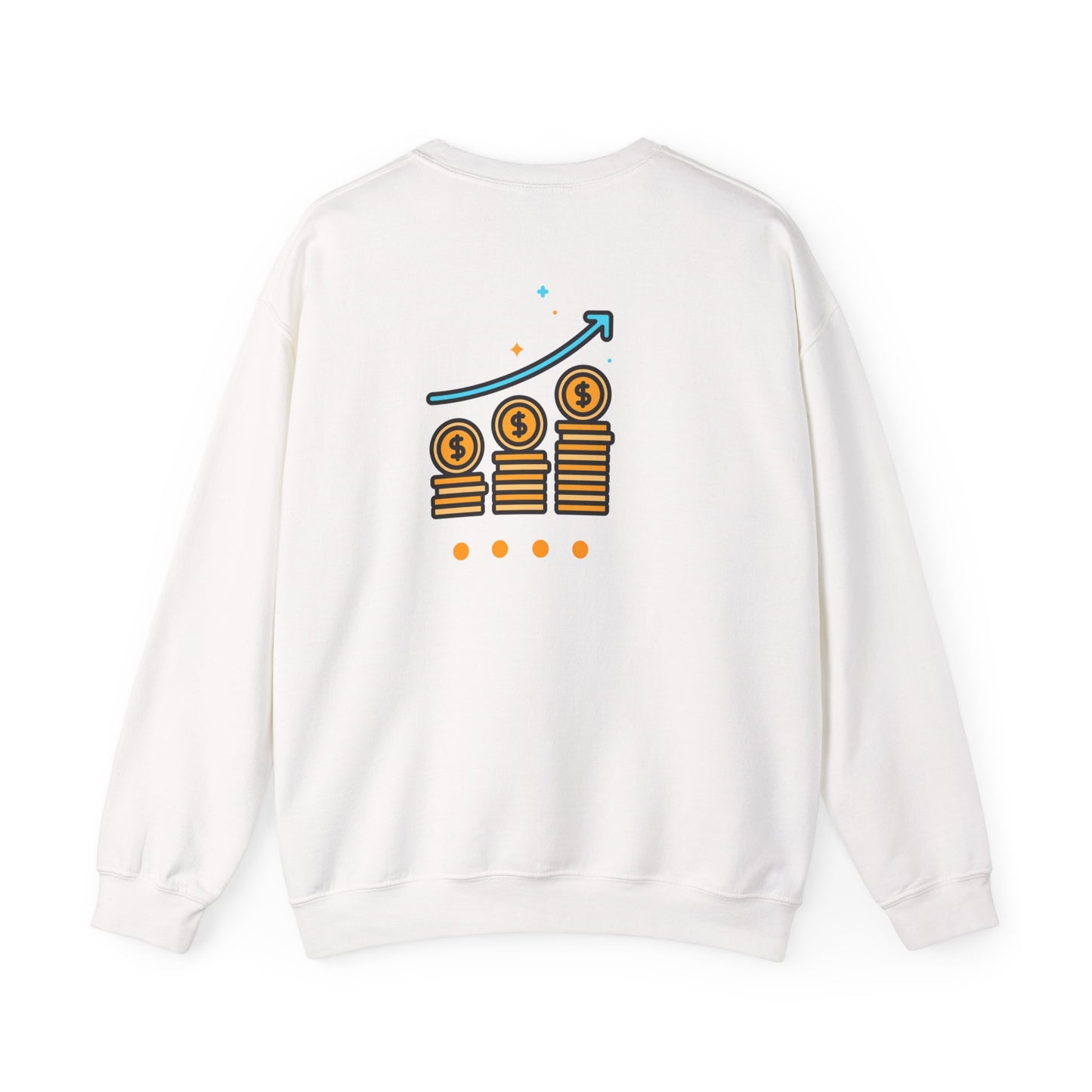 Motivational Crewneck Sweatshirt - D.I.P. Down Isn't Permanent, Inspirational Gift, Unisex Apparel, Cozy Fashion, Goal-Setting Clothing
