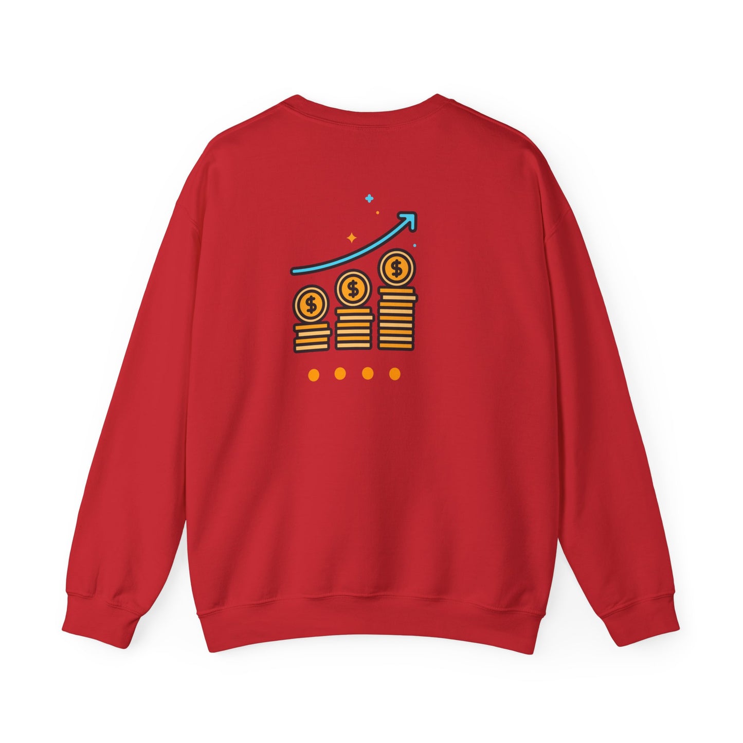 Motivational Crewneck Sweatshirt - D.I.P. Down Isn't Permanent, Inspirational Gift, Unisex Apparel, Cozy Fashion, Goal-Setting Clothing