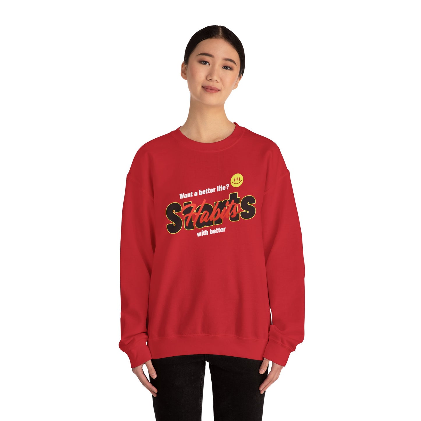 Inspirational Crewneck Sweatshirt – Perfect for Cozy Days, Gifts for Friends, Motivational Apparel, Birthday, Self-Care