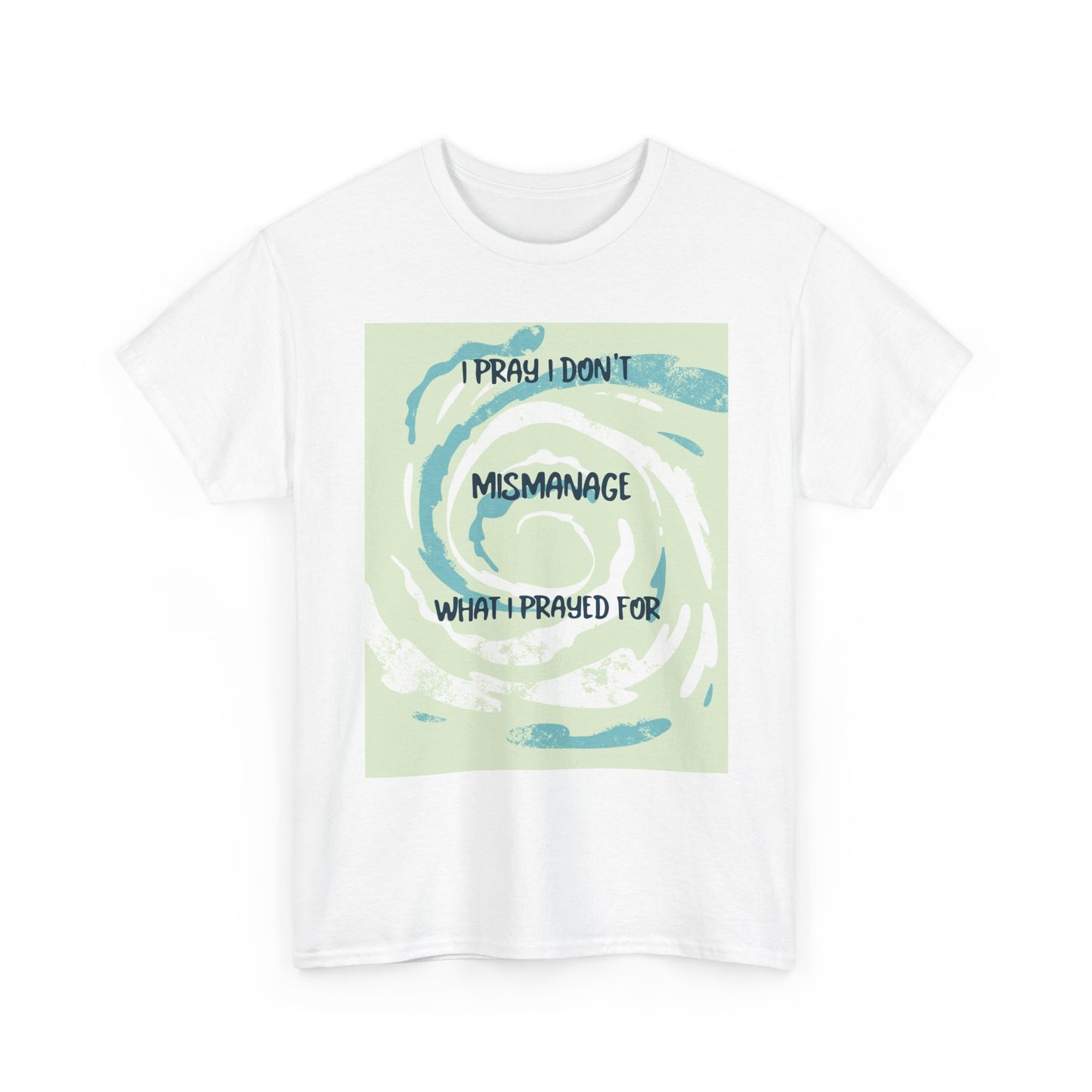 Inspirational Unisex Heavy Cotton Tee, Motivational T-Shirt, Casual Wear, Unique Gift, Faith-Based Apparel