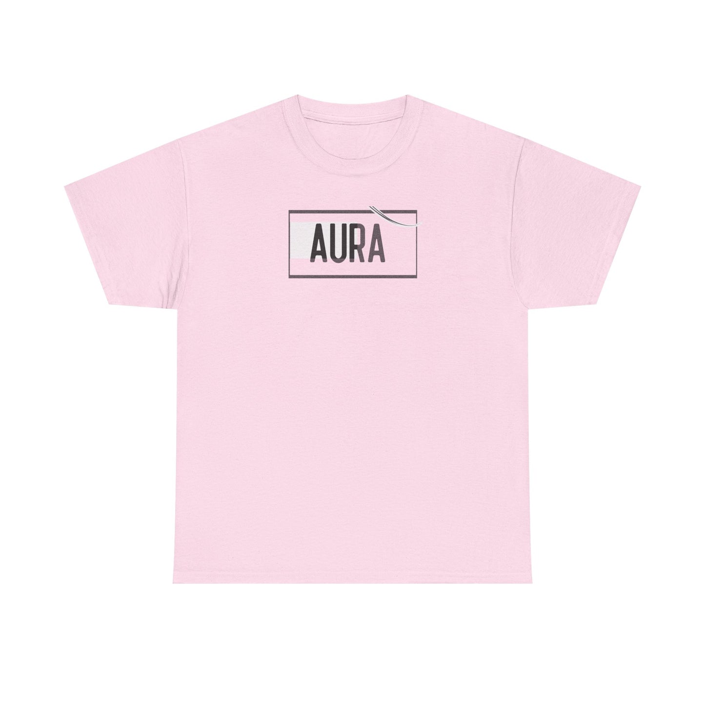 Aura Graphic Unisex Heavy Cotton Tee, Vintage Bird Art Shirt, Casual Summer Wear, Gift for Nature Lovers, Unique Graphic Tee
