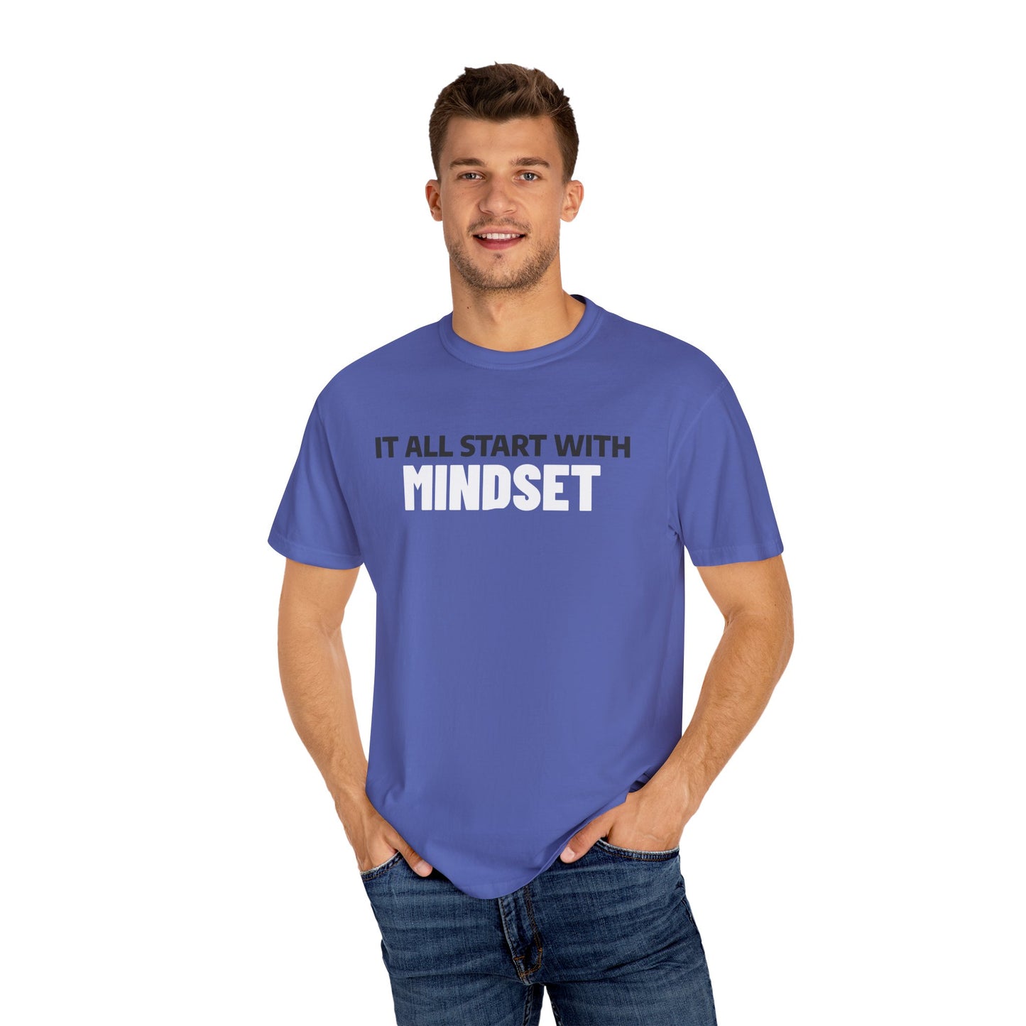 Mindset Motivational Unisex T-shirt, Empowering Tee, Gift for Self-Care Enthusiasts, Trendy Casual Wear, Everyday Inspiration