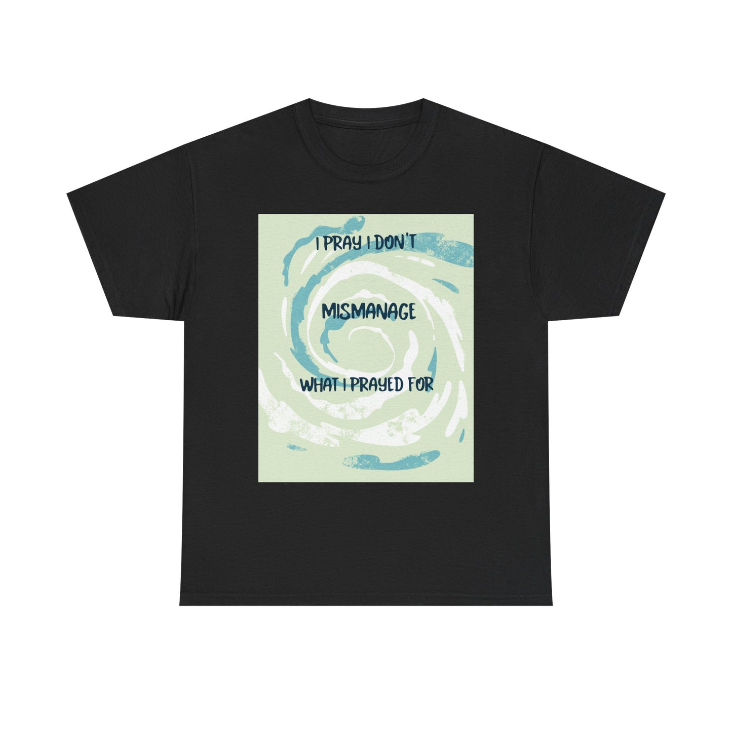 Inspirational Unisex Heavy Cotton Tee, Motivational T-Shirt, Casual Wear, Unique Gift, Faith-Based Apparel