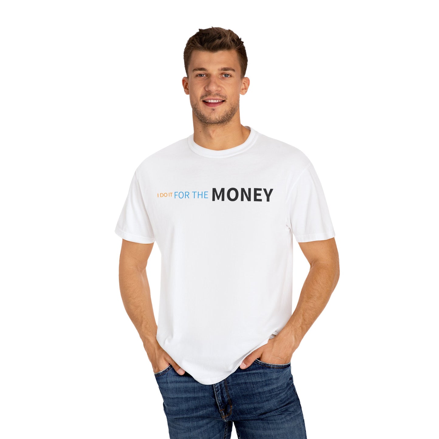 Fun Money Motivational T-Shirt, Casual Statement Tee, Gift for Entrepreneurs, Unique Graphic Shirt, Birthday and Holiday Apparel