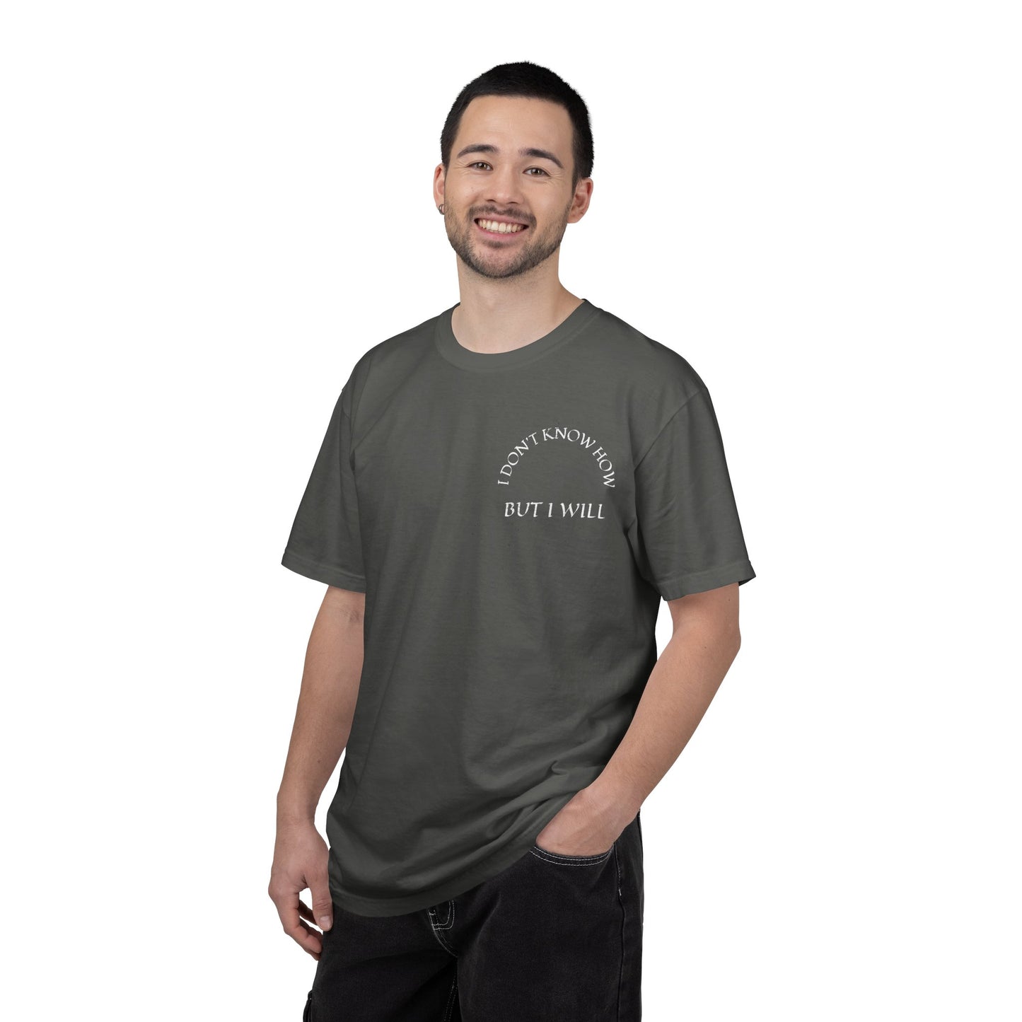 Praying Hands Floral T-Shirt, Unisex Casual Tee, Summer Fashion, Gift for Friends, Spiritual Wear, Everyday Comfort