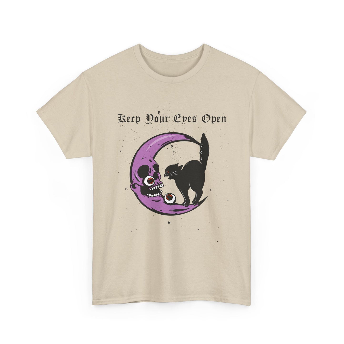 Cosmic Cat T-Shirt, Spooky Graphic Tee, Unisex Halloween Shirt, Gift for Cat Lovers, Fall Fashion Essentials