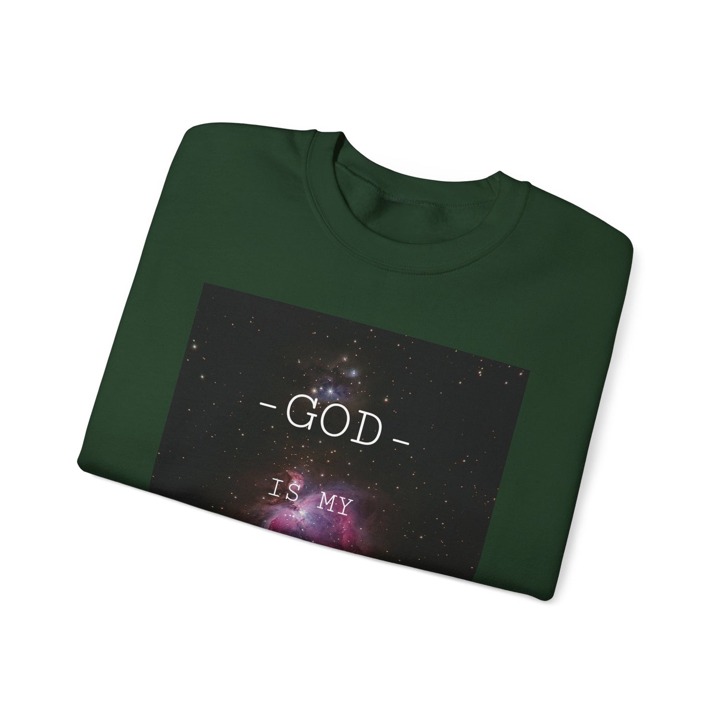 Religious Quote Crewneck Sweatshirt, God is My Sugar Daddy, Funny Playful Jumper, Unisex Hoodie, Sweatshirt, Pullover, Long Sleeve Shirt,