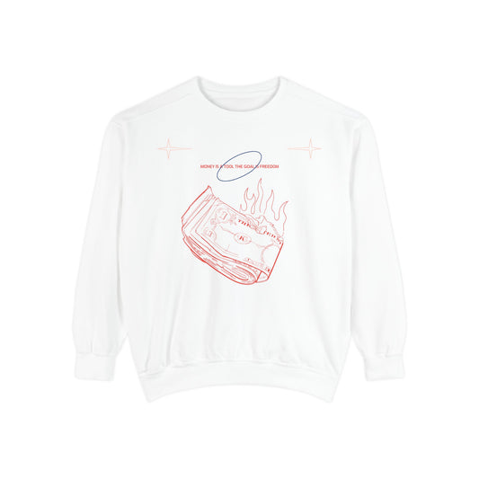 Cosmic Vibes Sweatshirt - Relaxed Unisex Apparel, Perfect for Cozy Nights, Gift for Friends, Astrology-Inspired Fashion, Casual Wear