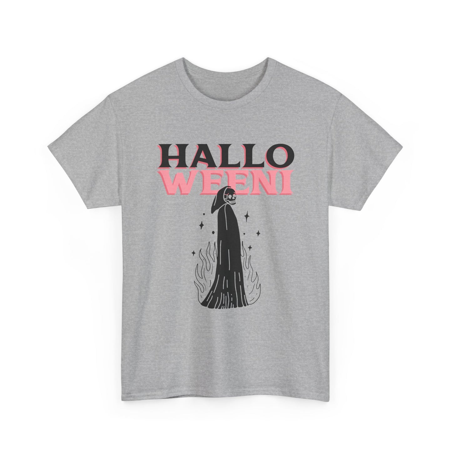 Unisex Halloween Graphic Tee, HALLOWEENI Tee, Spooky Season Shirt, Fall Fashion, Party Outfit, Halloween Costume Idea