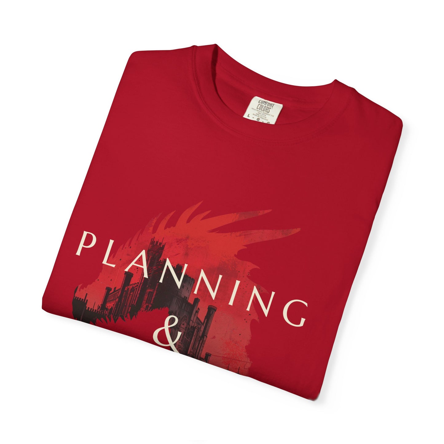 Planning & Plotting Dragon Motivational  Unisex Graphic Tshirt, Ideal Gift for Fantasy Fans, Casual Wear, Book Lovers
