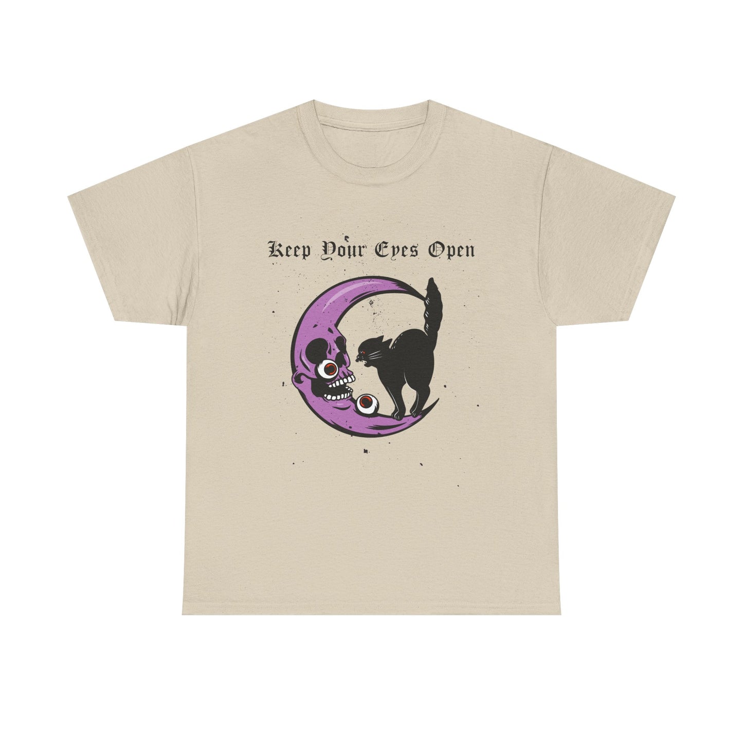 Cosmic Cat T-Shirt, Spooky Graphic Tee, Unisex Halloween Shirt, Gift for Cat Lovers, Fall Fashion Essentials