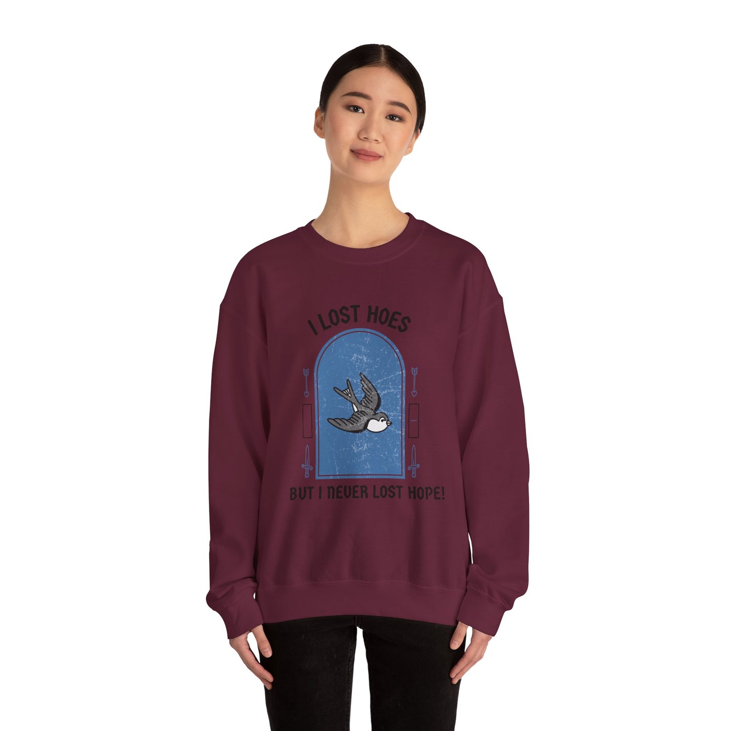 Inspirational Unisex Crewneck Sweatshirt - Casual Motivational Gift for Friends, Cozy Fall & Winter Wear, Unisex Fashion
