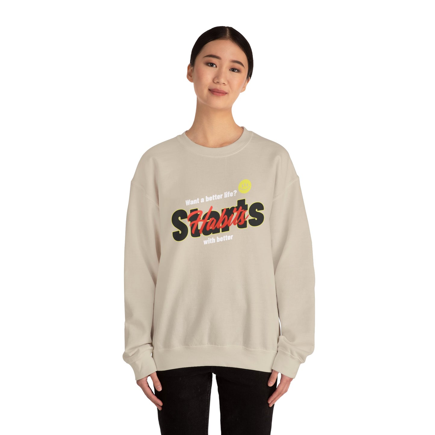 Inspirational Crewneck Sweatshirt – Perfect for Cozy Days, Gifts for Friends, Motivational Apparel, Birthday, Self-Care