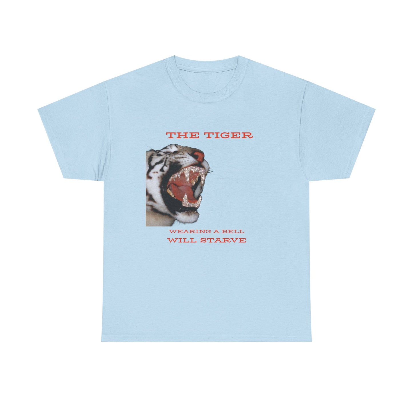 Bold Tiger Graphic Tee for Animal Lovers, Unique Gift for Birthdays, Casual Style, Statement Shirt, Festival Apparel