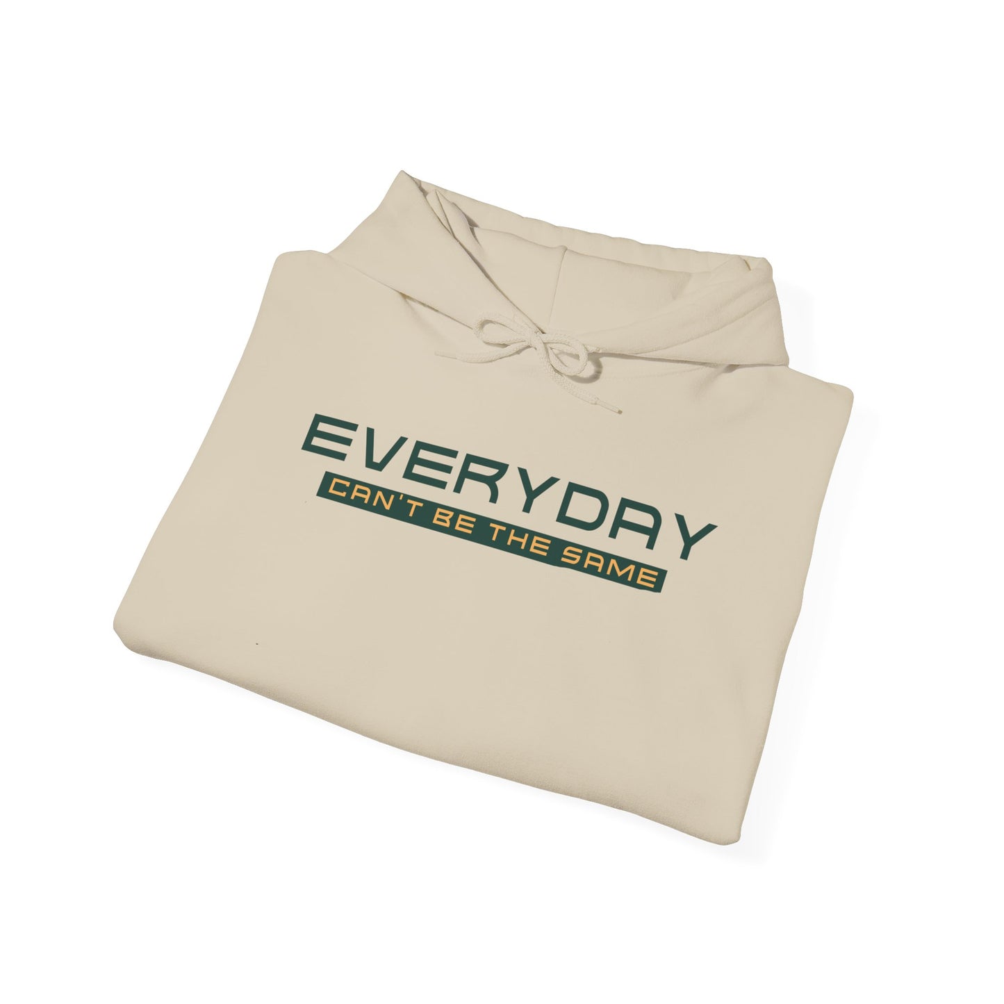 Everyday Balance Unisex Hooded Sweatshirt - Cozy Retro Design for Mindfulness, Yoga, Gifts, Sun Lovers