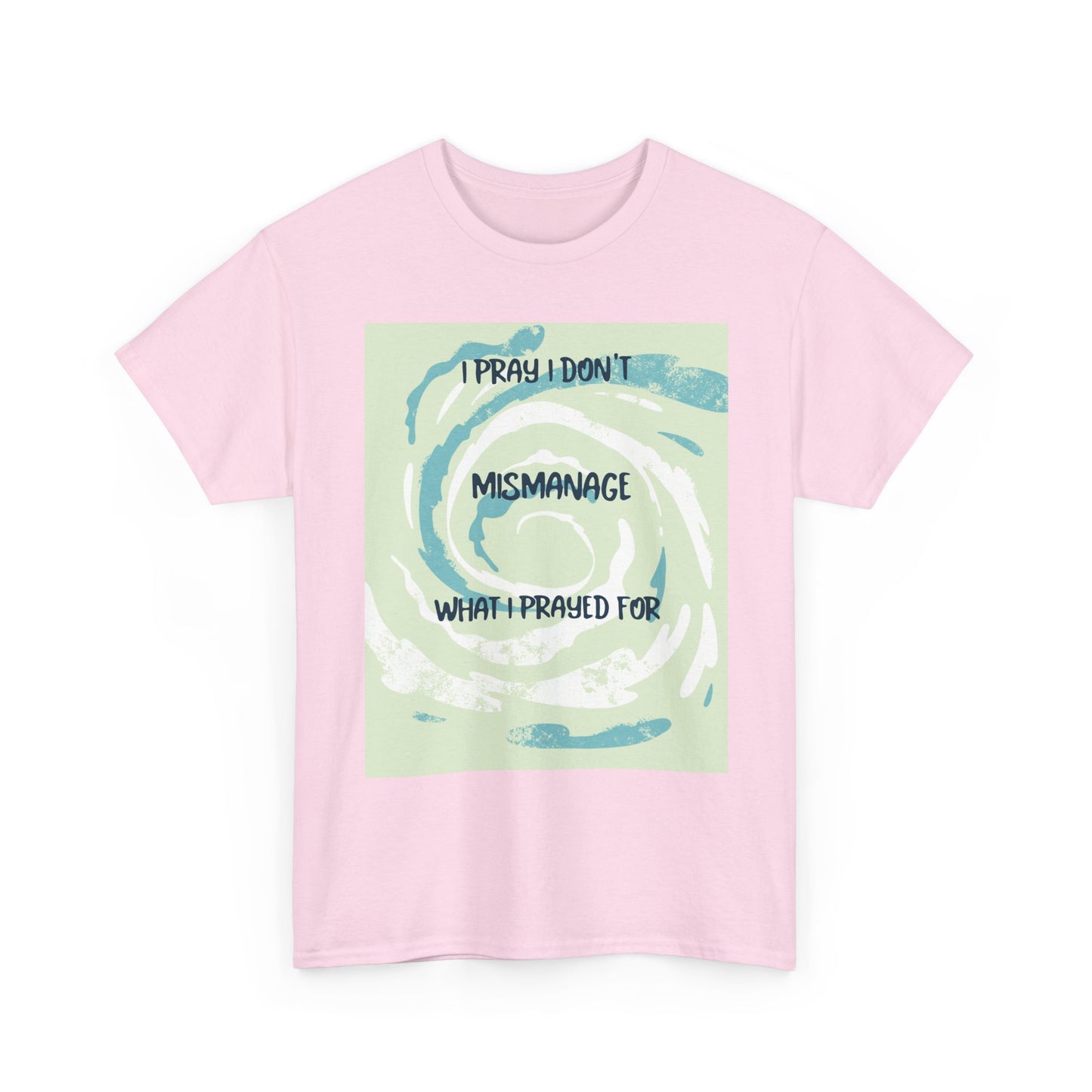 Inspirational Unisex Heavy Cotton Tee, Motivational T-Shirt, Casual Wear, Unique Gift, Faith-Based Apparel