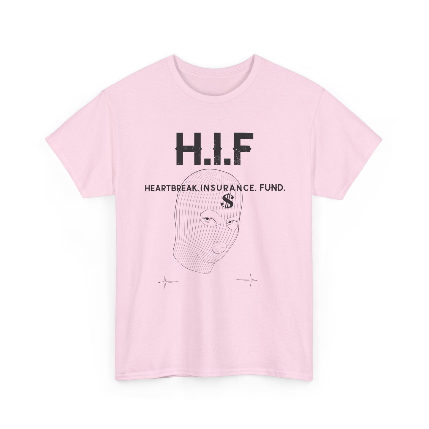 Heartbreak Insurance Fund Tee, Unisex Cotton T-Shirt, Casual Wear, Gift for Friends, Statement Tee, Unique Graphic Shirt