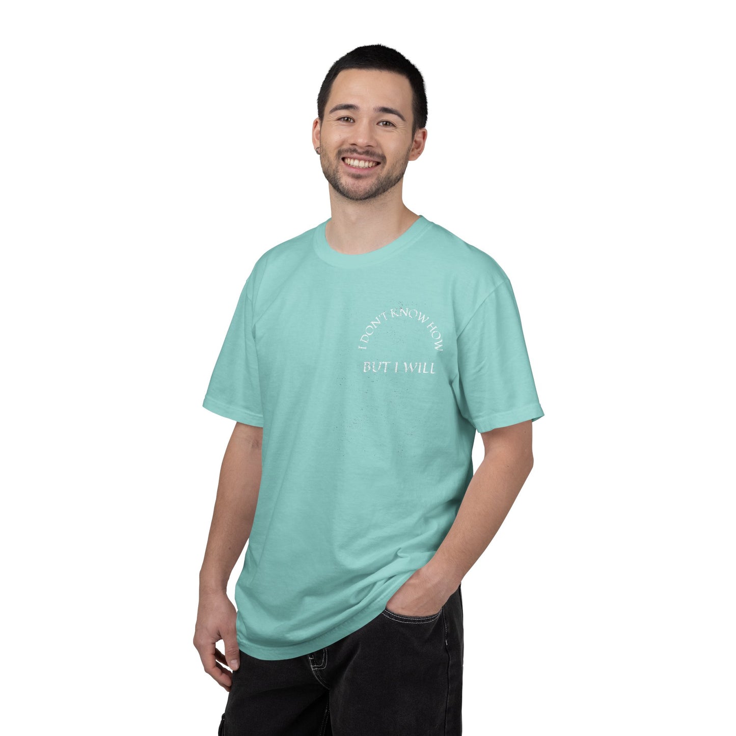 Praying Hands Floral T-Shirt, Unisex Casual Tee, Summer Fashion, Gift for Friends, Spiritual Wear, Everyday Comfort