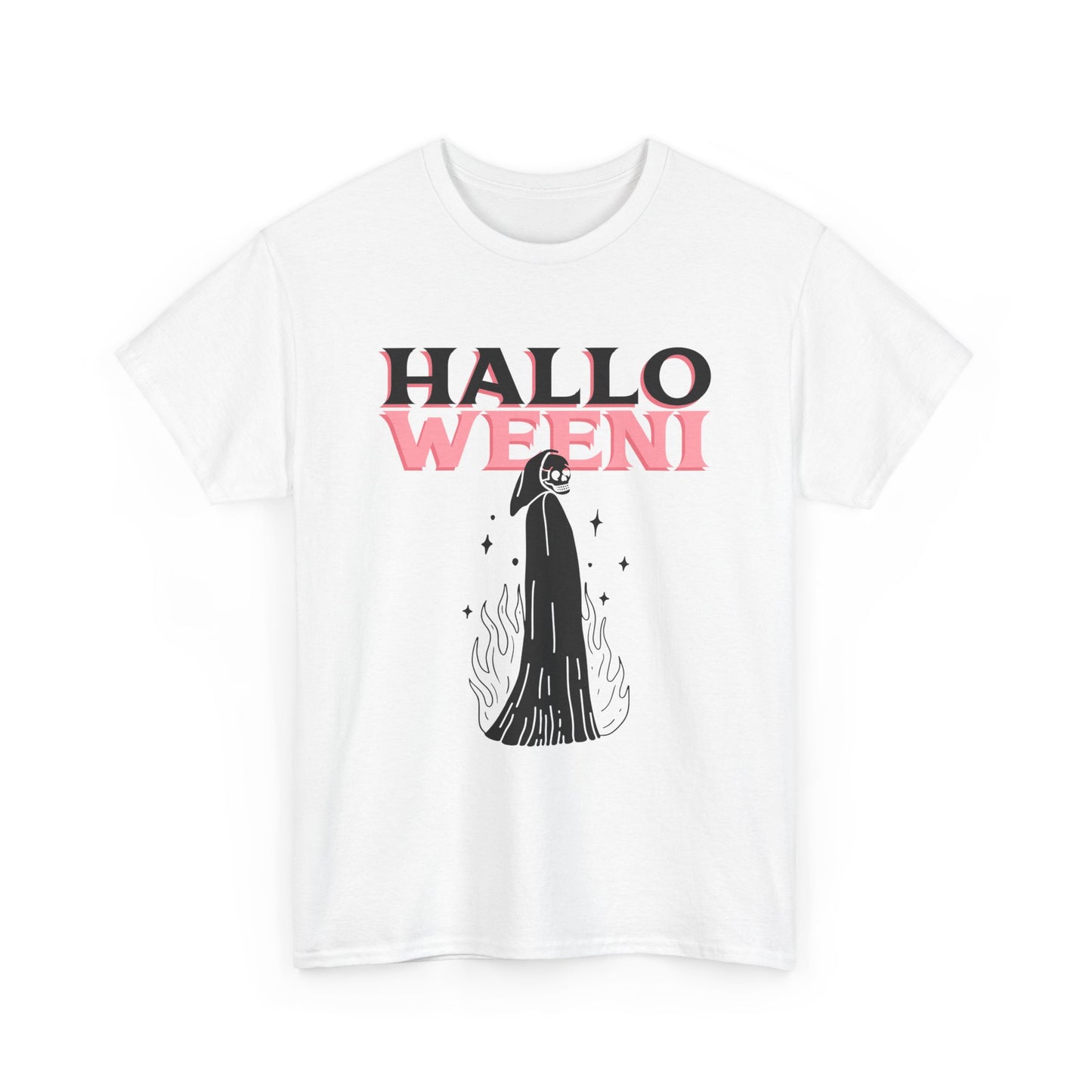 Unisex Halloween Graphic Tee, HALLOWEENI Tee, Spooky Season Shirt, Fall Fashion, Party Outfit, Halloween Costume Idea
