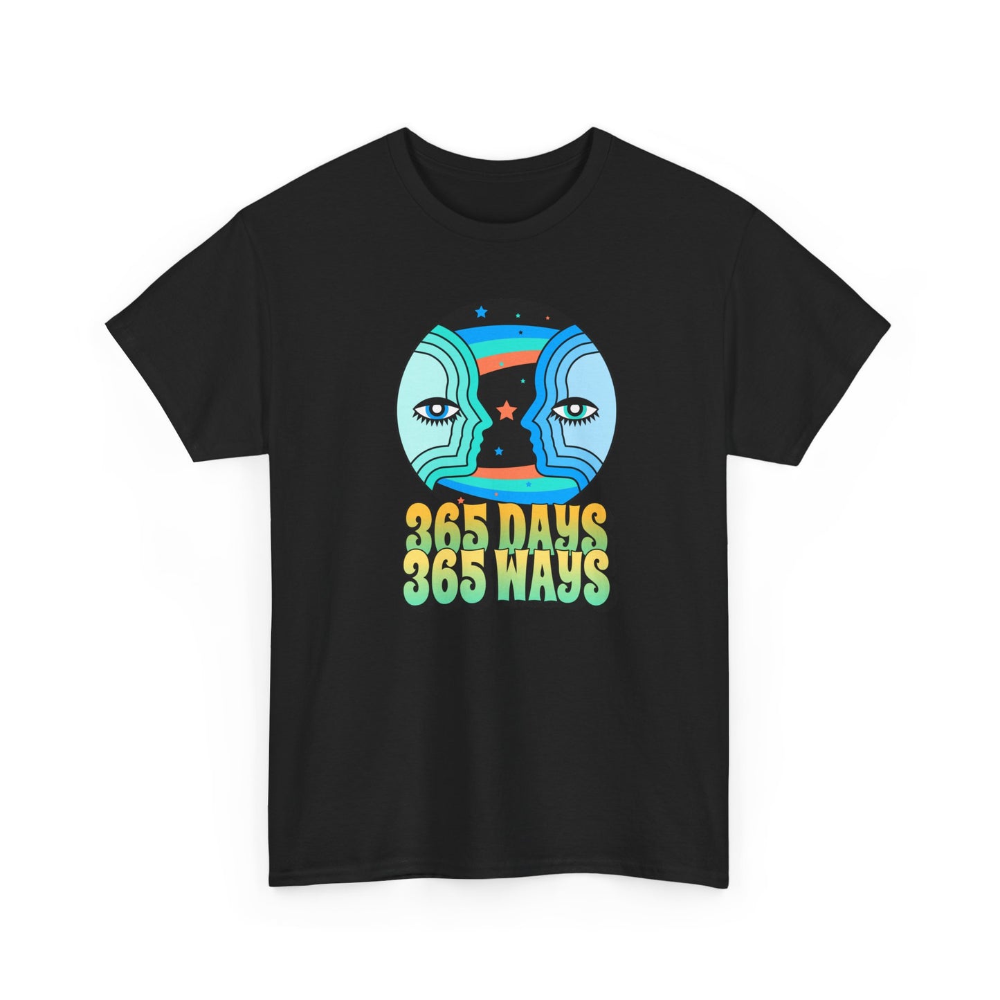 Retro Graphic Tee, Inspirational Quote Shirt, Unisex Cotton Tshirt, 365 Days 365 Ways, Gift for Him Her, Vintage Graphic Tee, Motivational