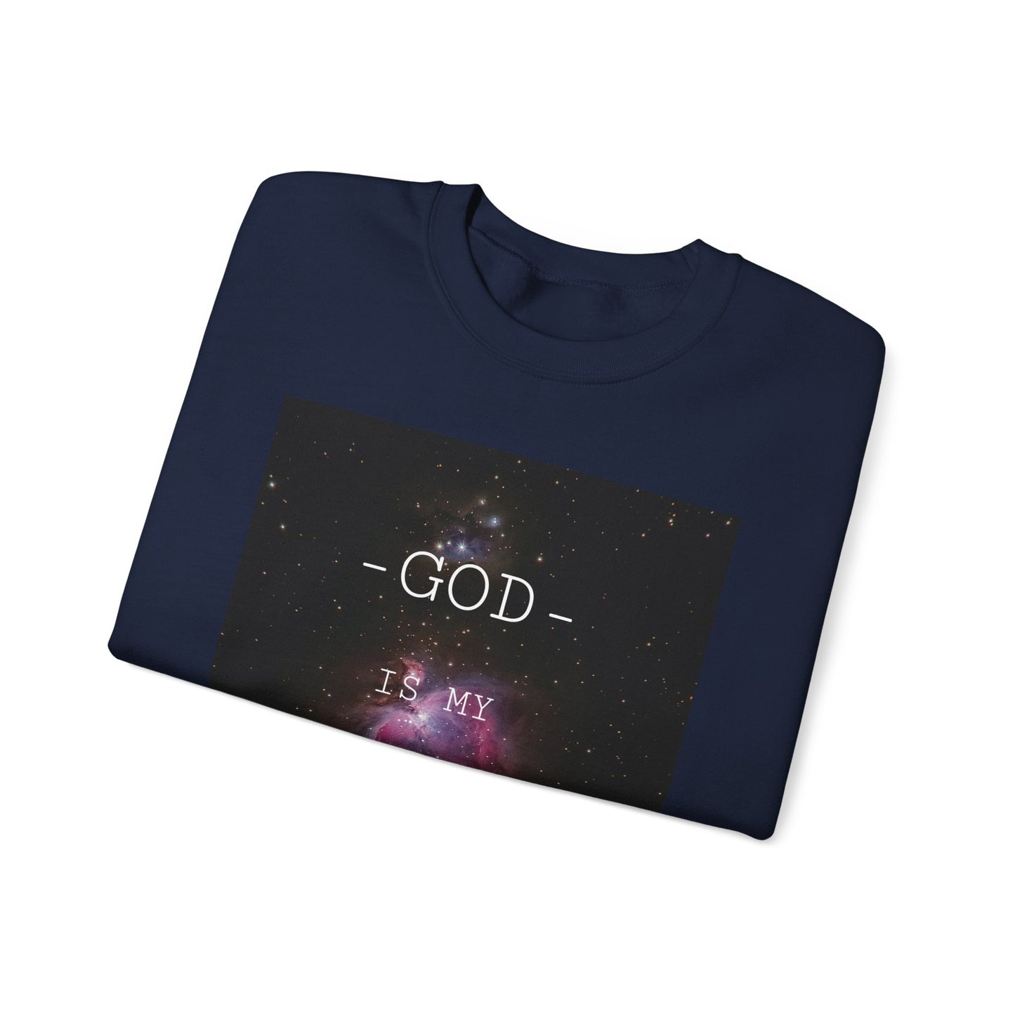 Religious Quote Crewneck Sweatshirt, God is My Sugar Daddy, Funny Playful Jumper, Unisex Hoodie, Sweatshirt, Pullover, Long Sleeve Shirt,