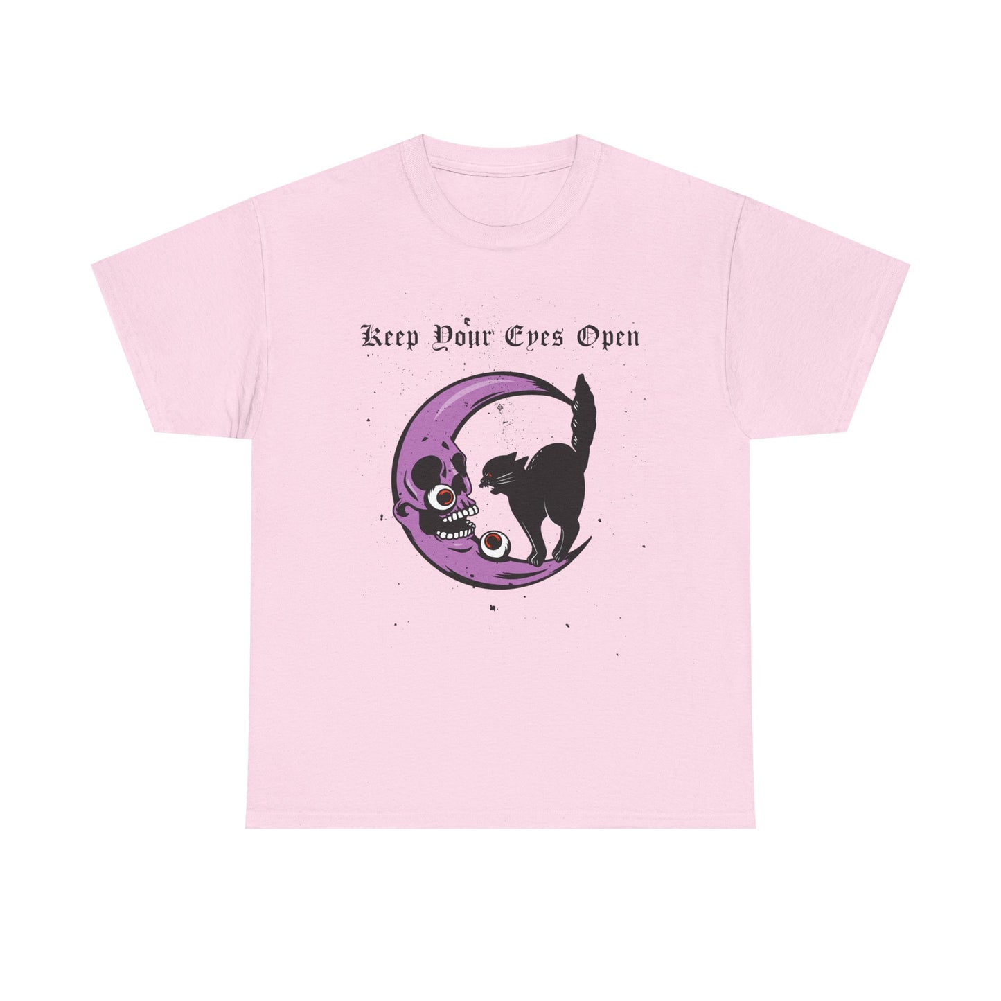 Cosmic Cat T-Shirt, Spooky Graphic Tee, Unisex Halloween Shirt, Gift for Cat Lovers, Fall Fashion Essentials