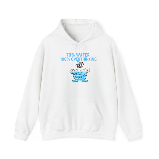 Whimsical Overthinking Hoodie | Unisex Heavy Blend Sweatshirt | Funny Gift for Anxiety, Cozy Wear for Students, Birthday Present