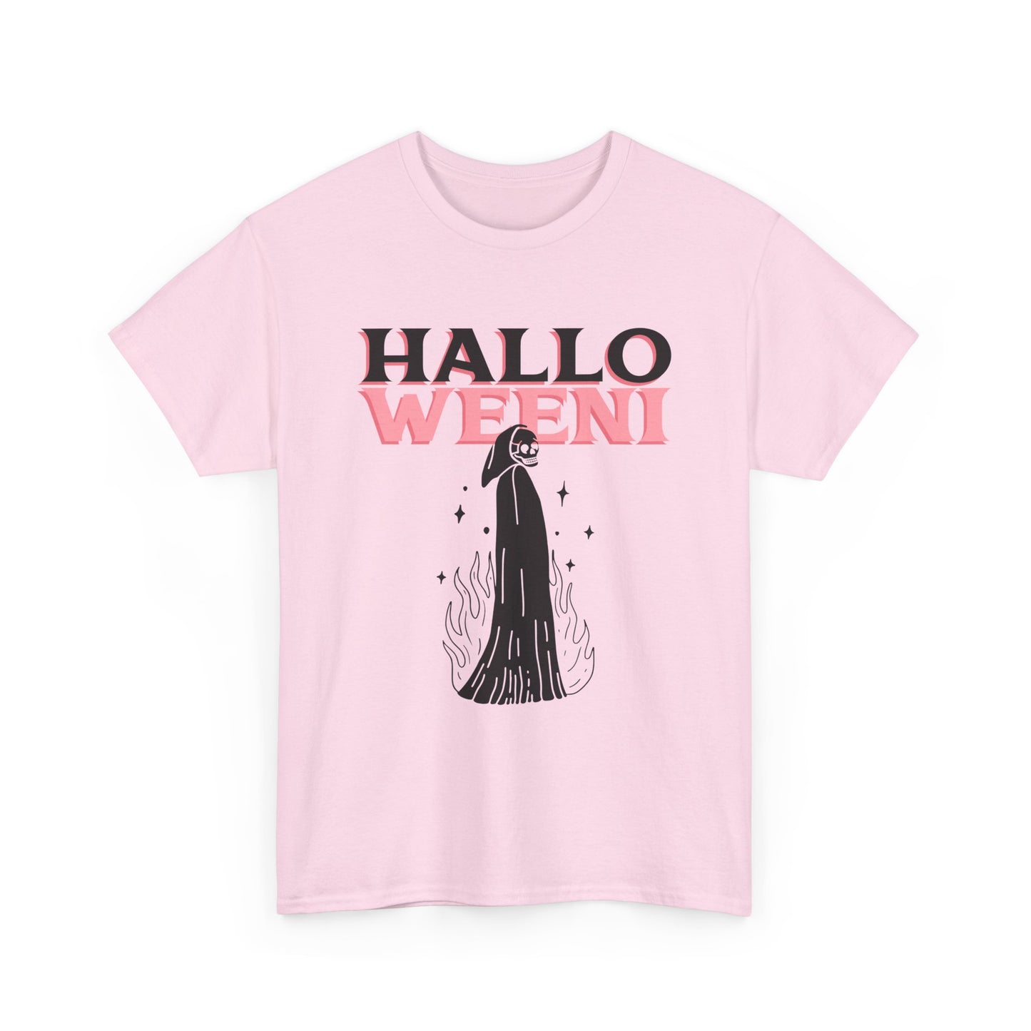 Unisex Halloween Graphic Tee, HALLOWEENI Tee, Spooky Season Shirt, Fall Fashion, Party Outfit, Halloween Costume Idea