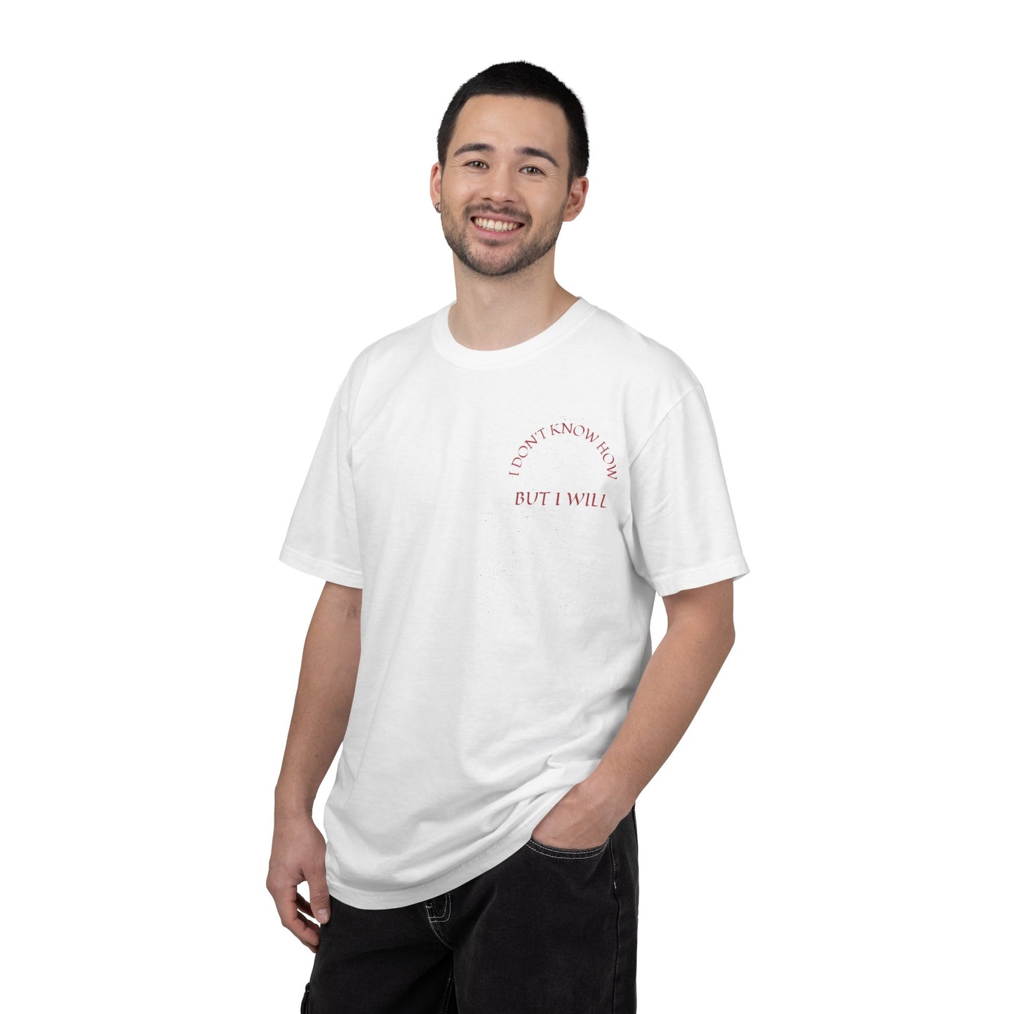Praying Hands Floral T-Shirt, Unisex Casual Tee, Summer Fashion, Gift for Friends, Spiritual Wear, Everyday Comfort