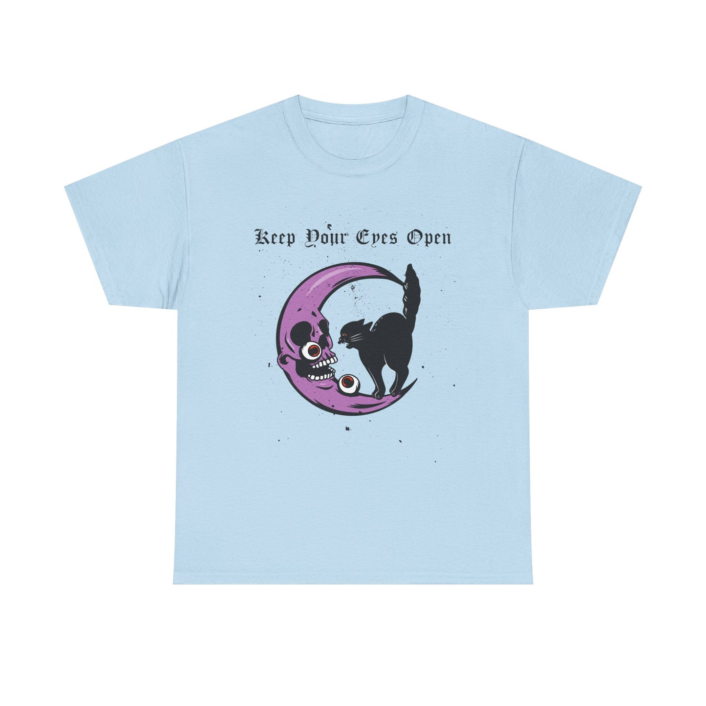 Cosmic Cat T-Shirt, Spooky Graphic Tee, Unisex Halloween Shirt, Gift for Cat Lovers, Fall Fashion Essentials