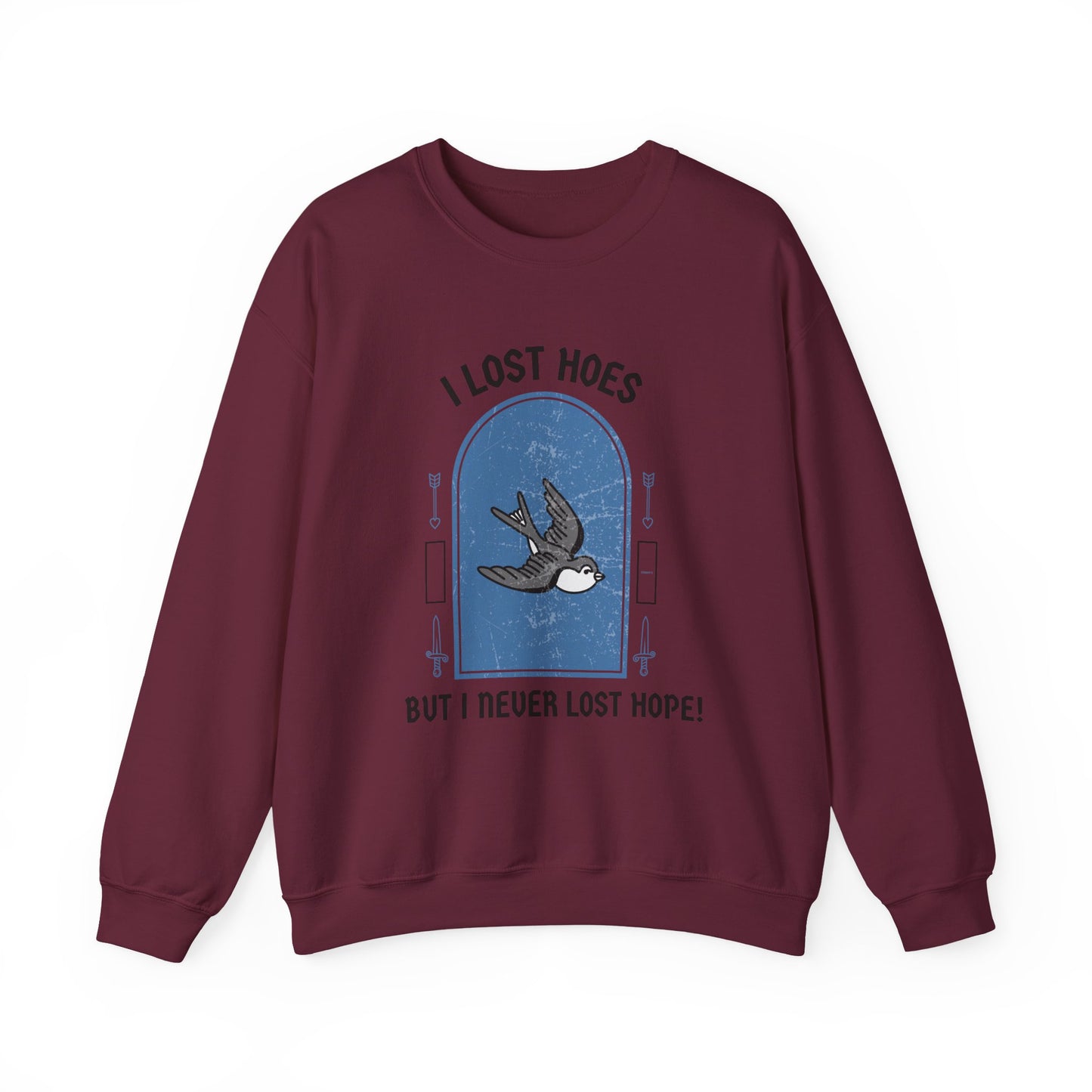 Inspirational Unisex Crewneck Sweatshirt - Casual Motivational Gift for Friends, Cozy Fall & Winter Wear, Unisex Fashion