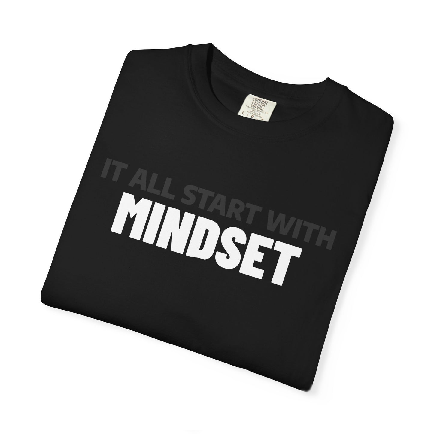 Mindset Motivational Unisex T-shirt, Empowering Tee, Gift for Self-Care Enthusiasts, Trendy Casual Wear, Everyday Inspiration