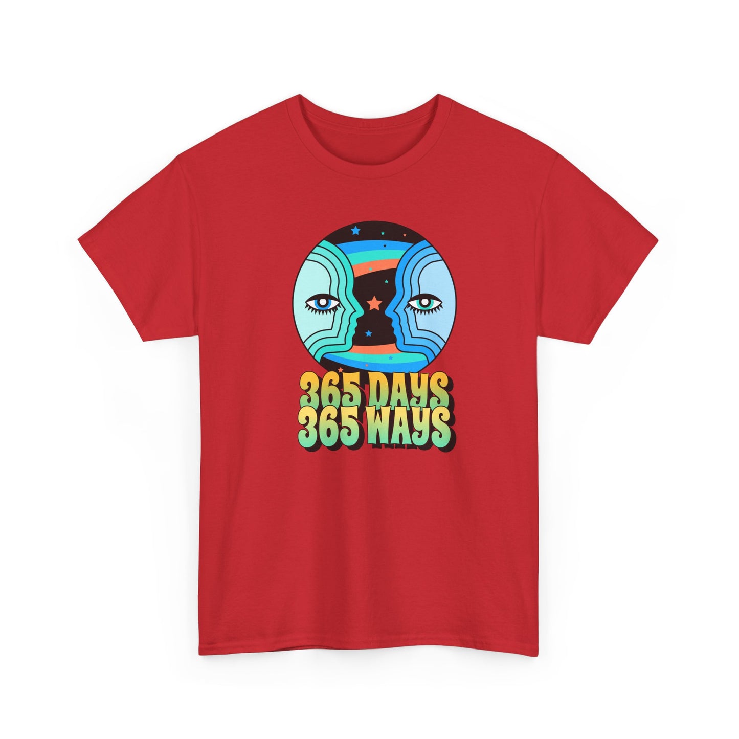 Retro Graphic Tee, Inspirational Quote Shirt, Unisex Cotton Tshirt, 365 Days 365 Ways, Gift for Him Her, Vintage Graphic Tee, Motivational