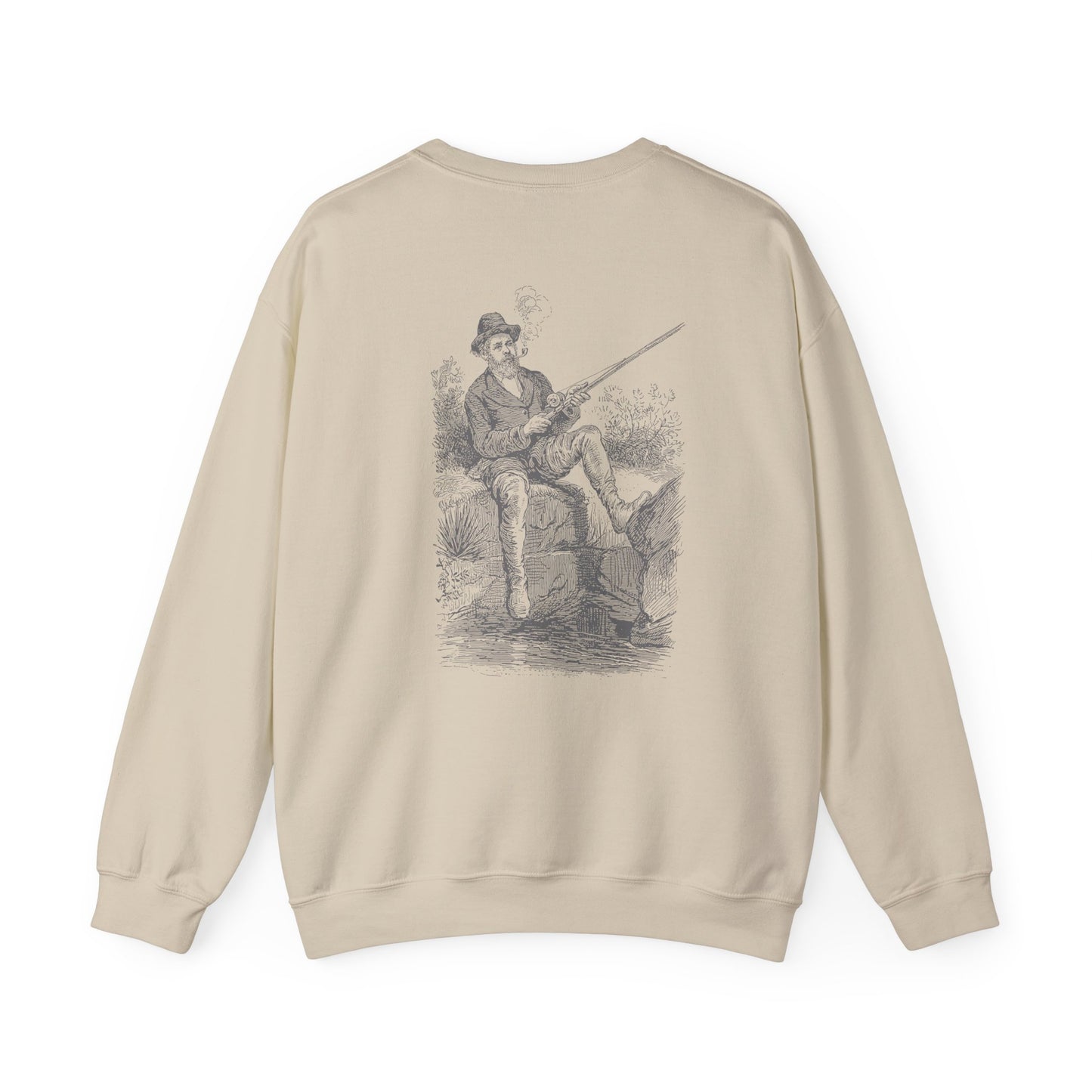 Fisherman's Crewneck Sweatshirt - Perfect for Fishing Lovers, Gifts for Anglers, Cozy Outdoor Apparel, Fishing Trip Wear