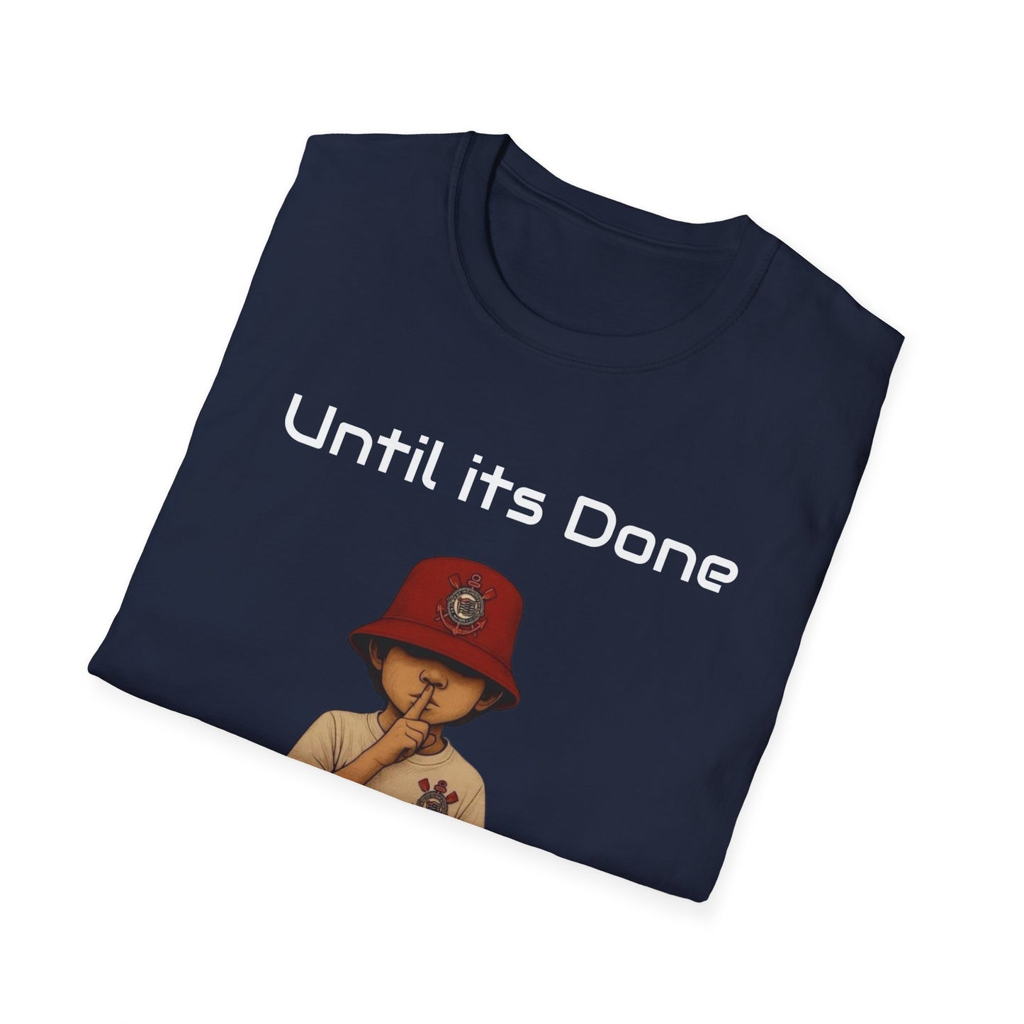 Unisex Softstyle T-Shirt with Kid's Playful Design, Trendy Casual Wear, Gift for Kids, Summer Outfit, Fun Graphic Tee