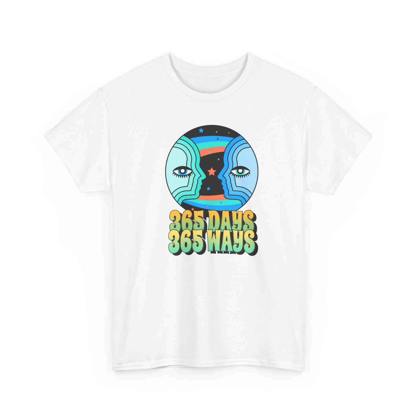 Retro Graphic Tee, Inspirational Quote Shirt, Unisex Cotton Tshirt, 365 Days 365 Ways, Gift for Him Her, Vintage Graphic Tee, Motivational