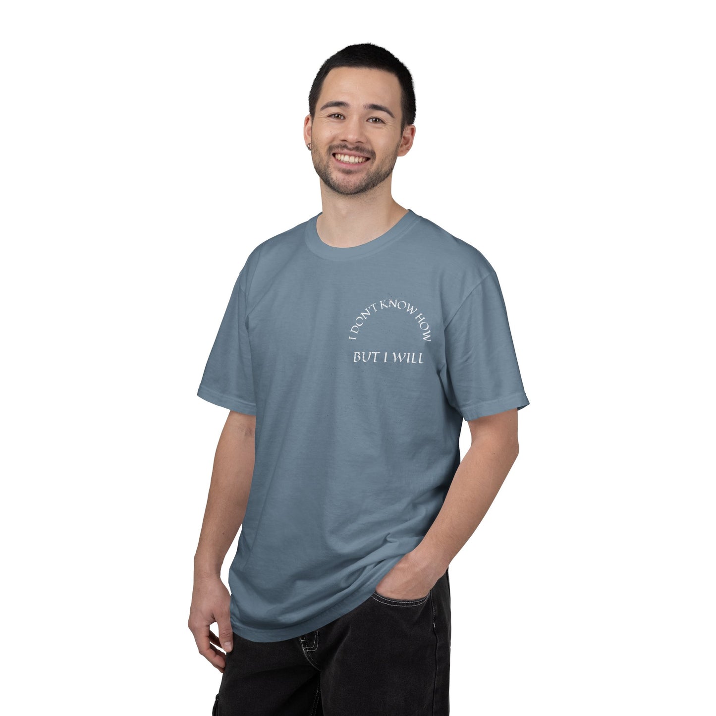 Praying Hands Floral T-Shirt, Unisex Casual Tee, Summer Fashion, Gift for Friends, Spiritual Wear, Everyday Comfort