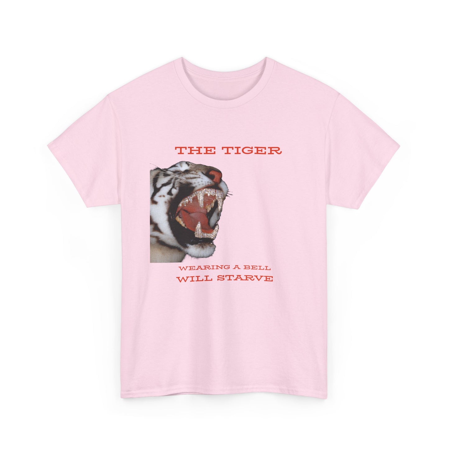 Bold Tiger Graphic Tee for Animal Lovers, Unique Gift for Birthdays, Casual Style, Statement Shirt, Festival Apparel