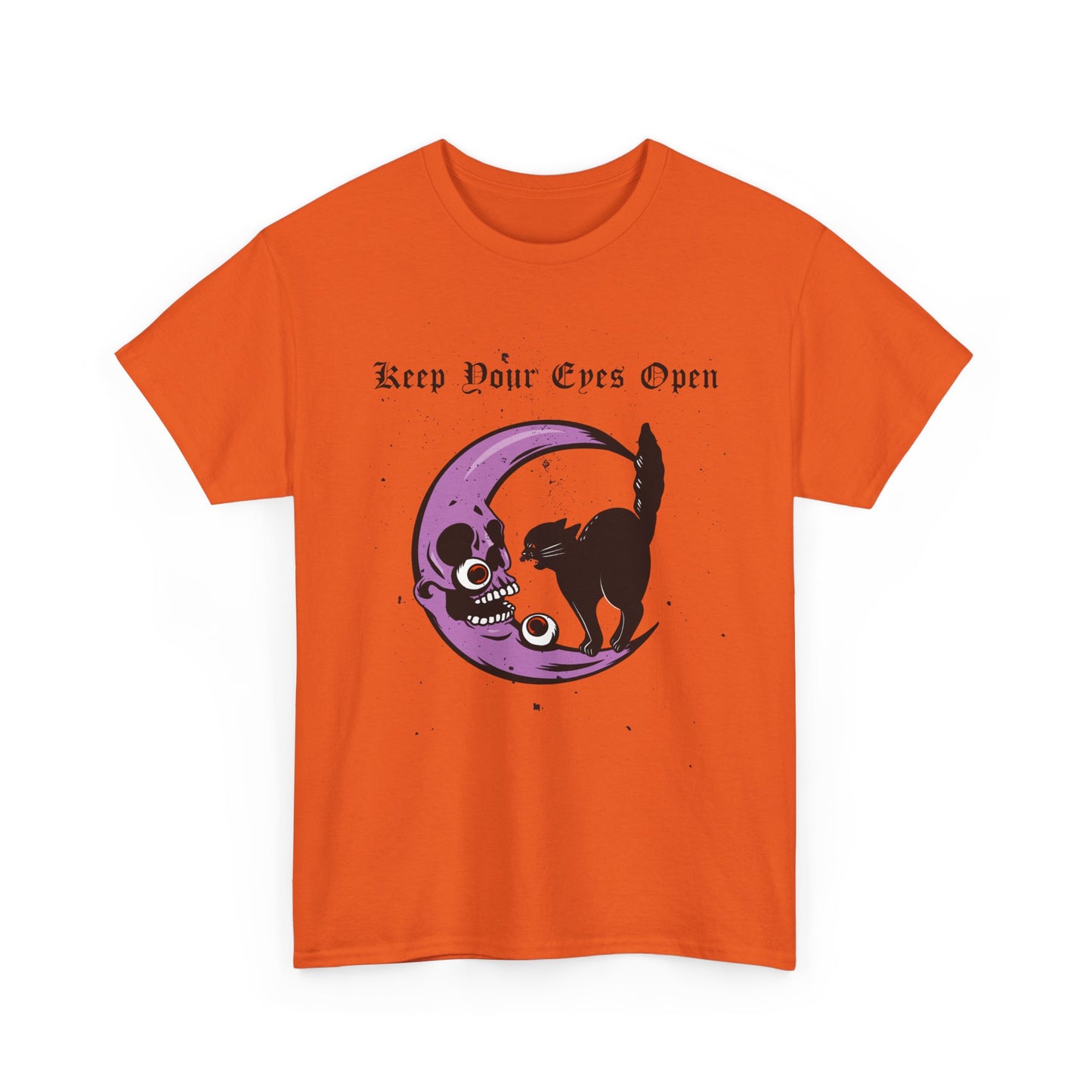 Cosmic Cat T-Shirt, Spooky Graphic Tee, Unisex Halloween Shirt, Gift for Cat Lovers, Fall Fashion Essentials