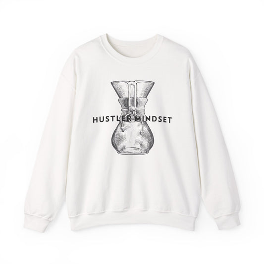 Hustler Mindset Sweatshirt | Cozy Unisex Crewneck for Entrepreneurs, Casual Wear, Gift for Motivators, Inspirational Apparel