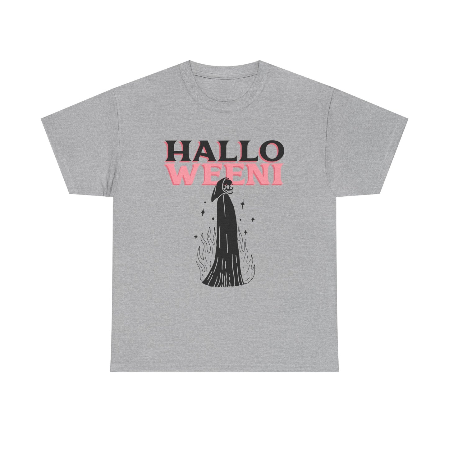 Unisex Halloween Graphic Tee, HALLOWEENI Tee, Spooky Season Shirt, Fall Fashion, Party Outfit, Halloween Costume Idea