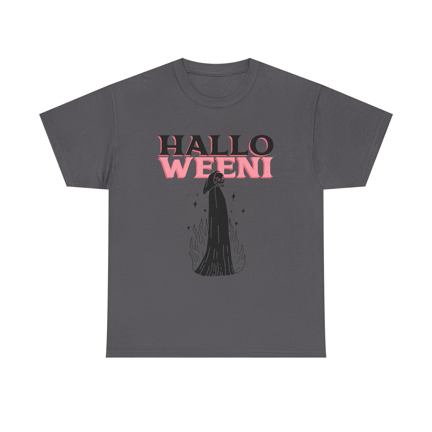 Unisex Halloween Graphic Tee, HALLOWEENI Tee, Spooky Season Shirt, Fall Fashion, Party Outfit, Halloween Costume Idea