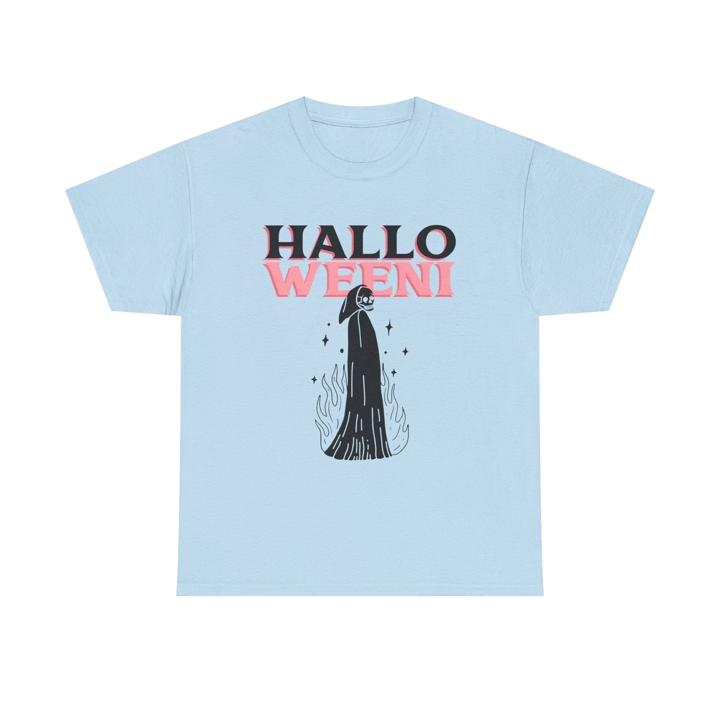 Unisex Halloween Graphic Tee, HALLOWEENI Tee, Spooky Season Shirt, Fall Fashion, Party Outfit, Halloween Costume Idea