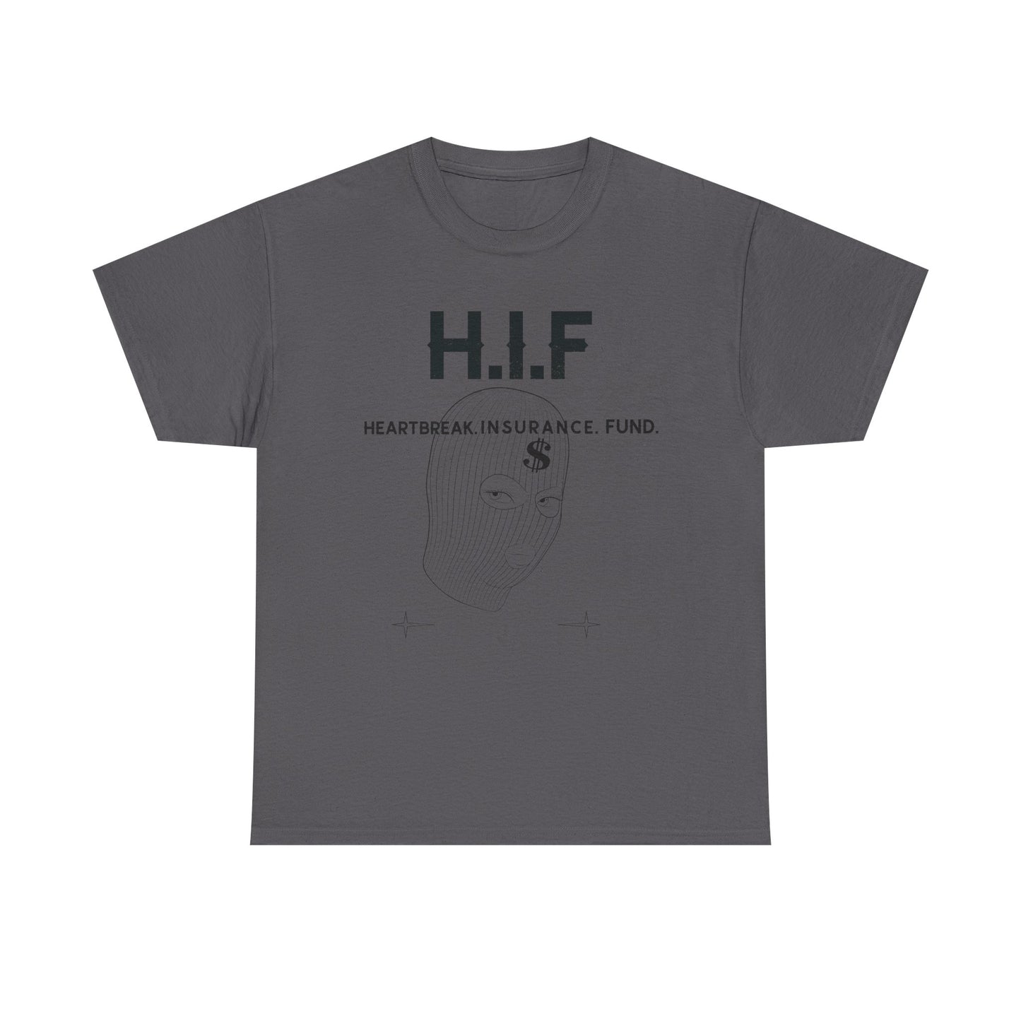 Heartbreak Insurance Fund Tee, Unisex Cotton T-Shirt, Casual Wear, Gift for Friends, Statement Tee, Unique Graphic Shirt