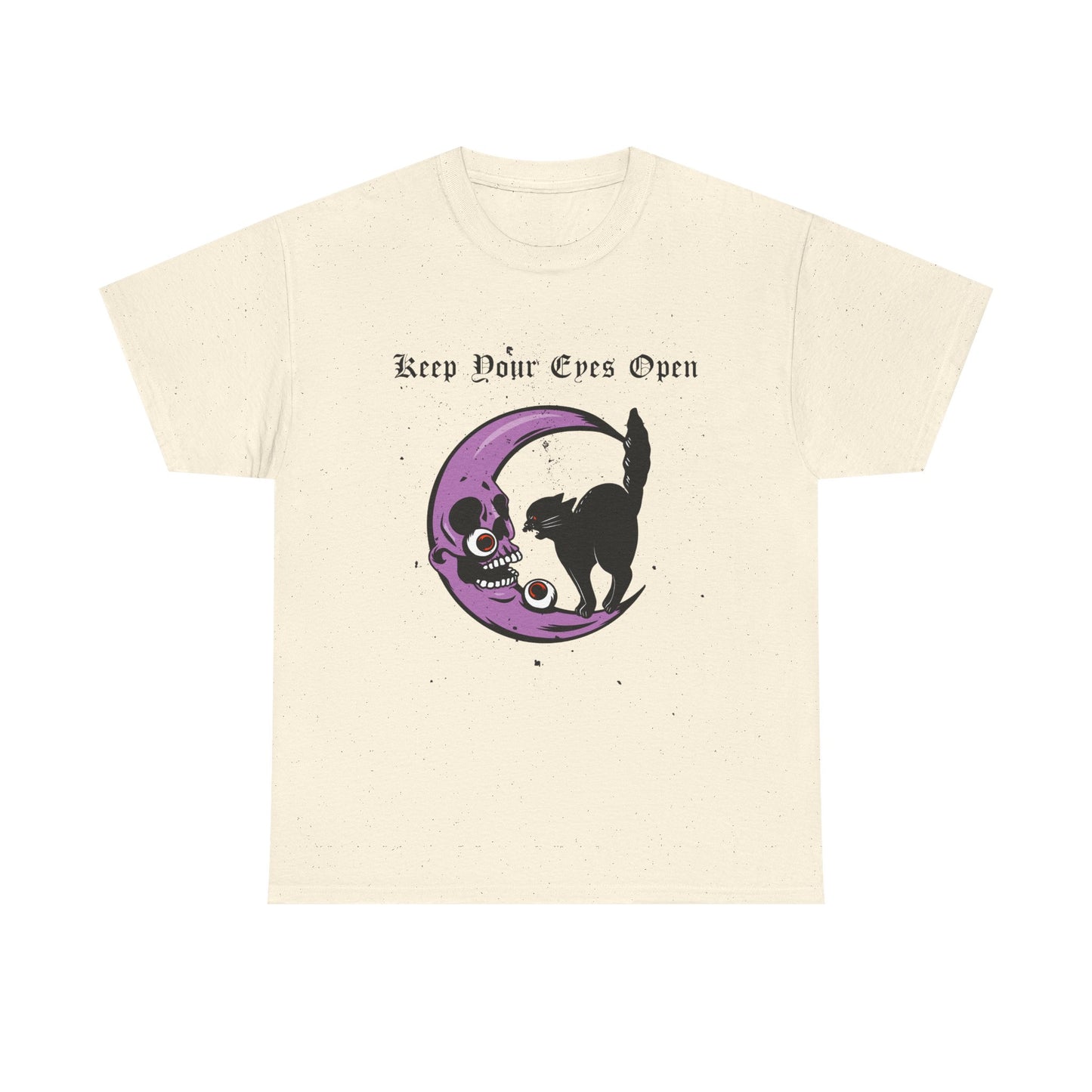 Cosmic Cat T-Shirt, Spooky Graphic Tee, Unisex Halloween Shirt, Gift for Cat Lovers, Fall Fashion Essentials
