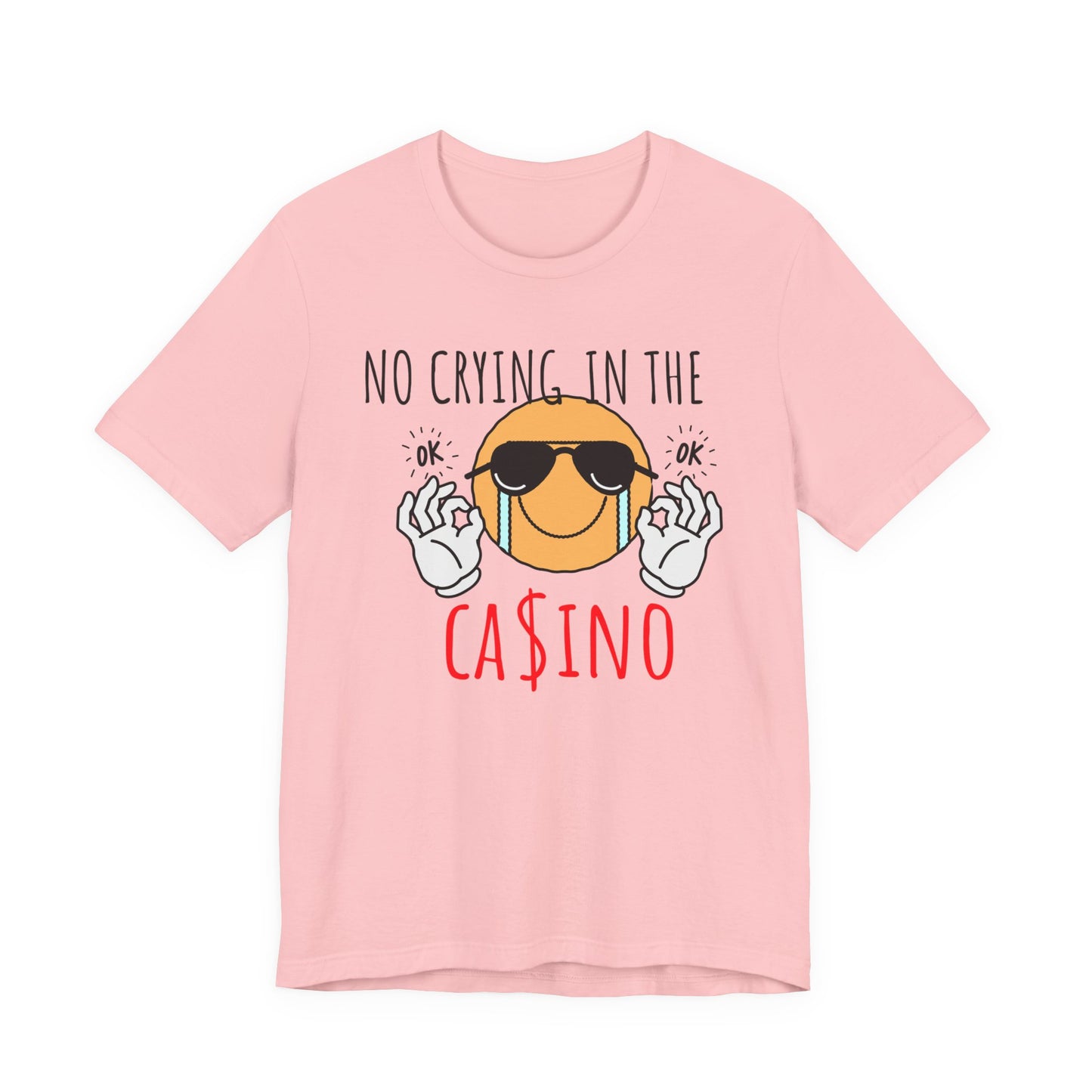 Casino Vibes Tee - No Crying in the Casino, Funny Graphic T-Shirt for Gamblers, Gift for Casino Lovers, Game Night Apparel, Unisex [...]
